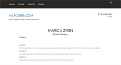 Desktop Screenshot of marczirin.com