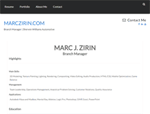 Tablet Screenshot of marczirin.com